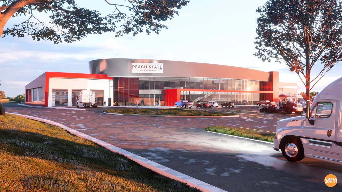 Peach State breaking ground on 14th location | Trucks, Parts, Service