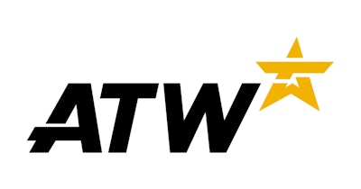 The American Trailer World logo with a star.