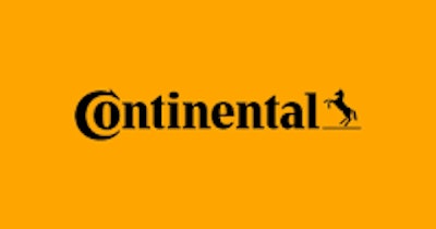 Continental's gold-and-black logo with a rearing horse.