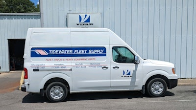 Tidewater Fleet Supply delivery truck