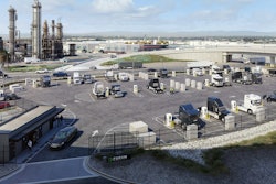 Forum Mobility charging station rendering for Long Beach