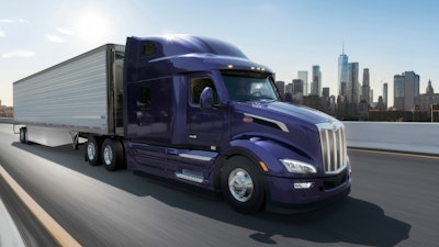 Peterbilt Model 579 now available with advanced collision mitigation features