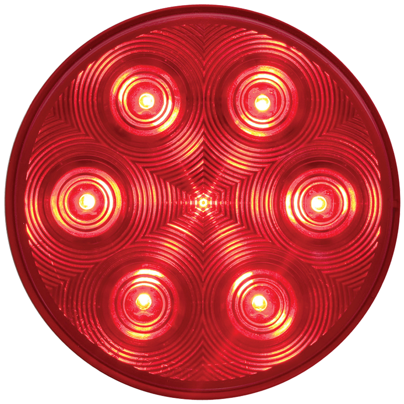 Optronics heated STL13 Series 4-inch round LED stop, turn, taillights