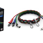 A Tramec Sloan FleetSet tractor-trailer connection