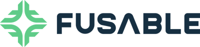 Adhesive full-color horizontal logo