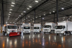 Isuzu family of commercial trucks