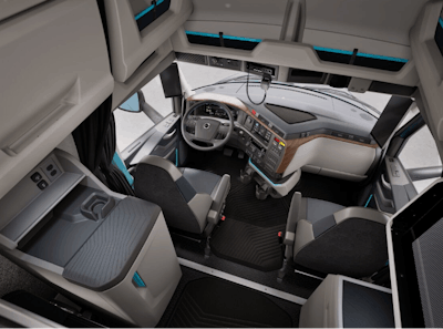 All new Volvo VNL inside