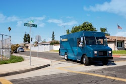 Harbinger van on the road
