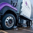 Gatik truck with Goodyear tires