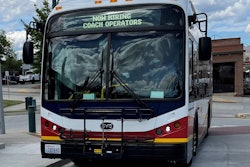 A bus with a ground assembly for wireless charging