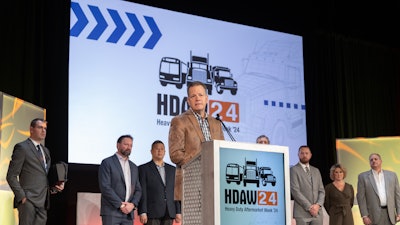 Dale Herold, CEO at Tidewater Fleet Supply, speaks at HDAW