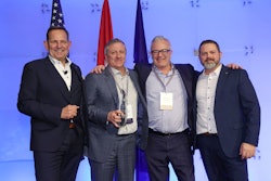 A group of men on a stage
