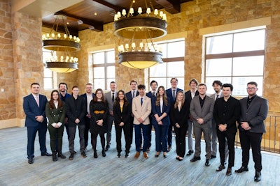 A group of interns at HDAW '24.