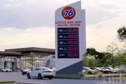 The Mojave Truck Stop by Little Red Hen Travel Centers.