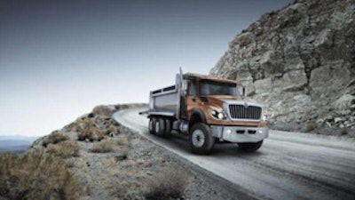 A Navistar Workstar truck.