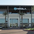 The front of Nikola's corporate headquarters