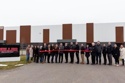 Weller Truck Parts' new location cutting the ribbon