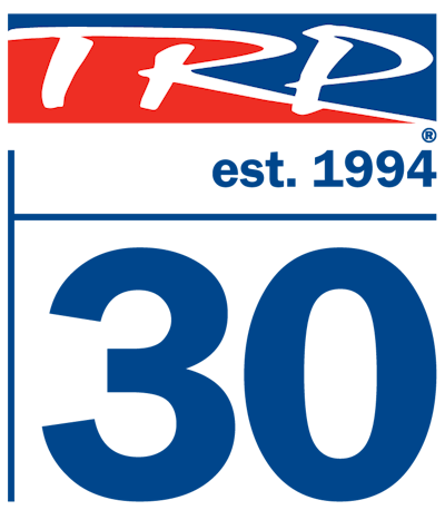 TRP 30th anniversary logo
