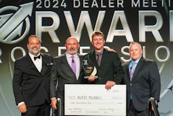 Thermo King's first-ever top technician, Nate Morris.