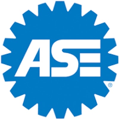 The ASE logo
