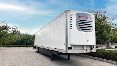 Utility 3000R trailer with CBNA reefer unit