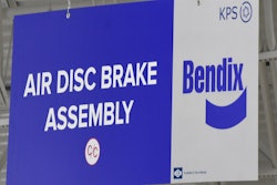Bendix Air Disc Brake Assembly sign