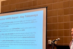 Rob Ziemba from Decisiv presents a VMRS report at TMC.