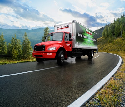 PITT OHIO electric truck