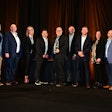 Members of Continental Battery Systems pose with FleetPride leaders after receiving FleetPride's 2024 Supplier of the Year award.