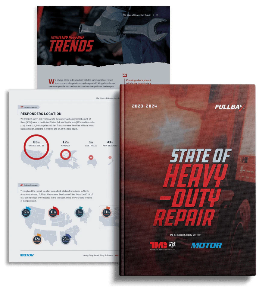 Full Bay Software Fullbay has released its state of heavy-duty repair annual report ...