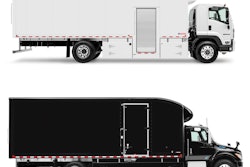 The Agora, top, and the Blackjack bodies from Morgan Truck Body.