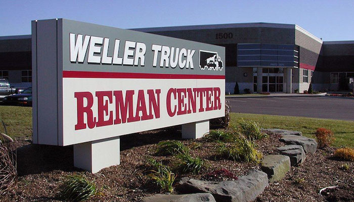 Weller Truck sign