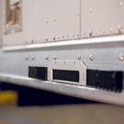 A Stoughton dry van with an Auto Connect coupler.