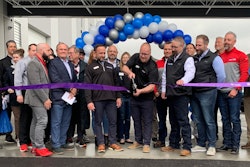 Young Truck and Trailer cuts ribbon at new location
