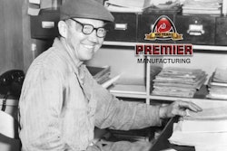 Premier Manufacturing Founder Dewey Weiss at work