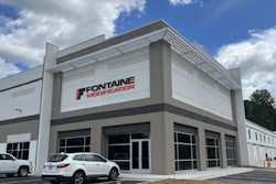 Fontaine Modification's new headquarters building exterior shot