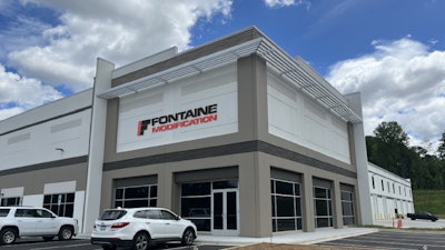 Fontaine Modification's new headquarters building exterior shot