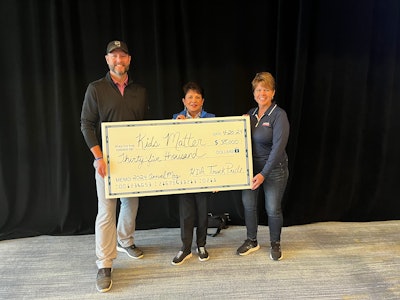 HDA Truck Pride provides check to Kids Matter