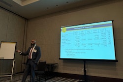 Tipu Chauhdary from Byline Bank explains SBA loans at HD Repair Forum.