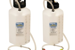 Two new Mityvac gear oil dispensing units.