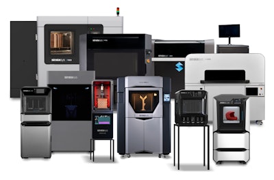 Some of AdvancedTek's 3D printers