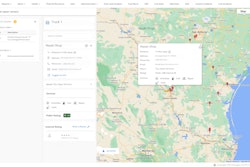 A screenshot of Intangles InRoute Connect.