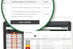 A screenshot from Noregon's TripVision