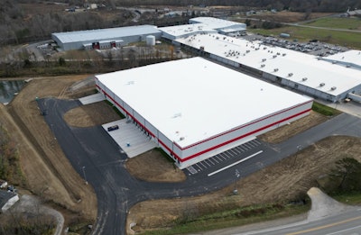 The new Williamsburg, Ky., distribution center for Firestone Airide.