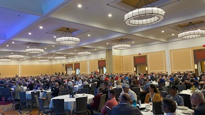 A crowd at Karmak's user conference
