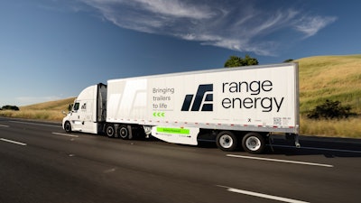 Range Energy's electric trailer en route to ACT Expo