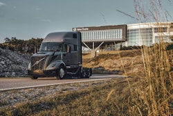 Volvo VNL on highway