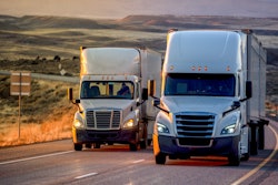 Two used trucks on highway
