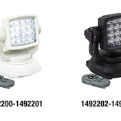 Ultra Bright Rotating Spot Light with a Wireless Remote