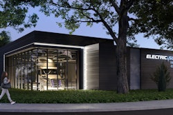 DTNA's new electric island training center rendering